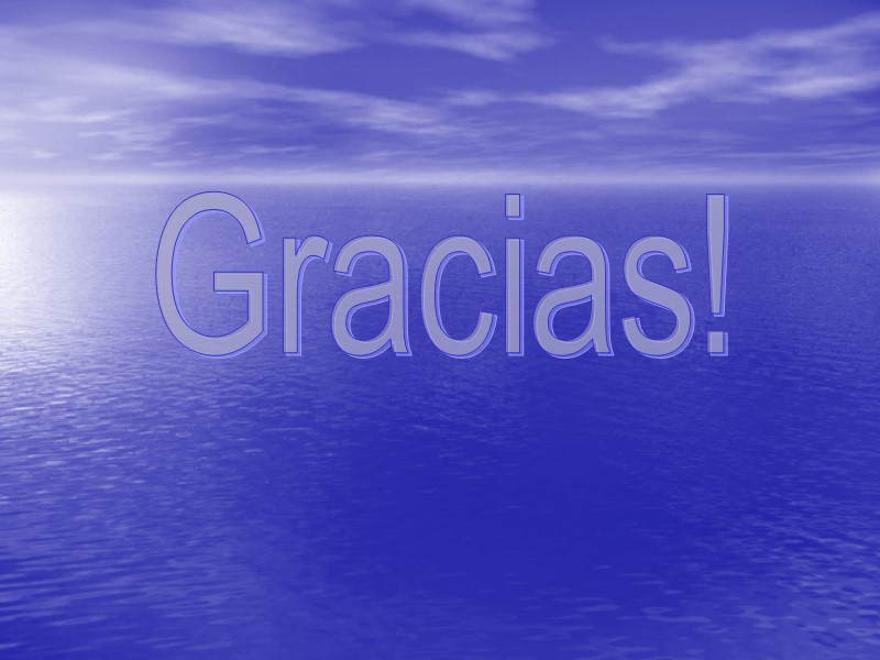 Gracias!